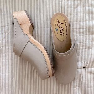 Classic lotta from Stockholm clogs oatmeal